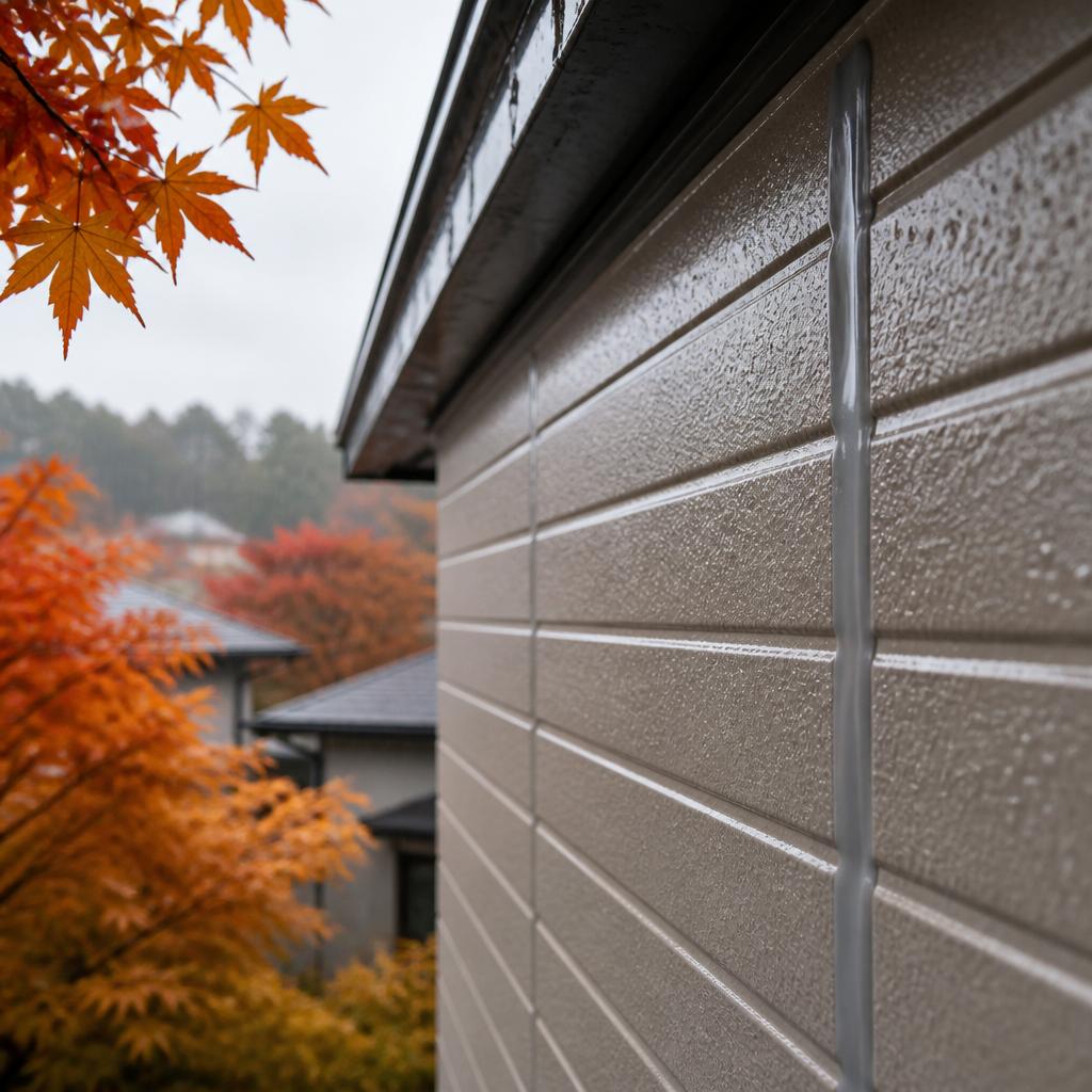 清瀬市の秋、雨から家を守る！信頼のコーキング工事