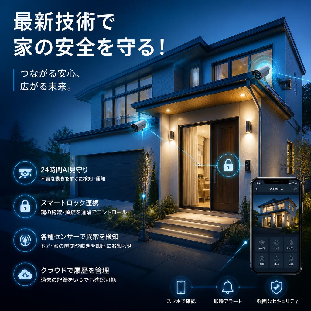 最新技術で家の安全を守る！