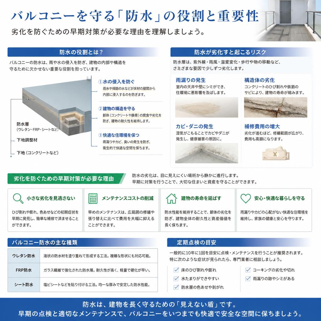 2. 防水の必要性とは？