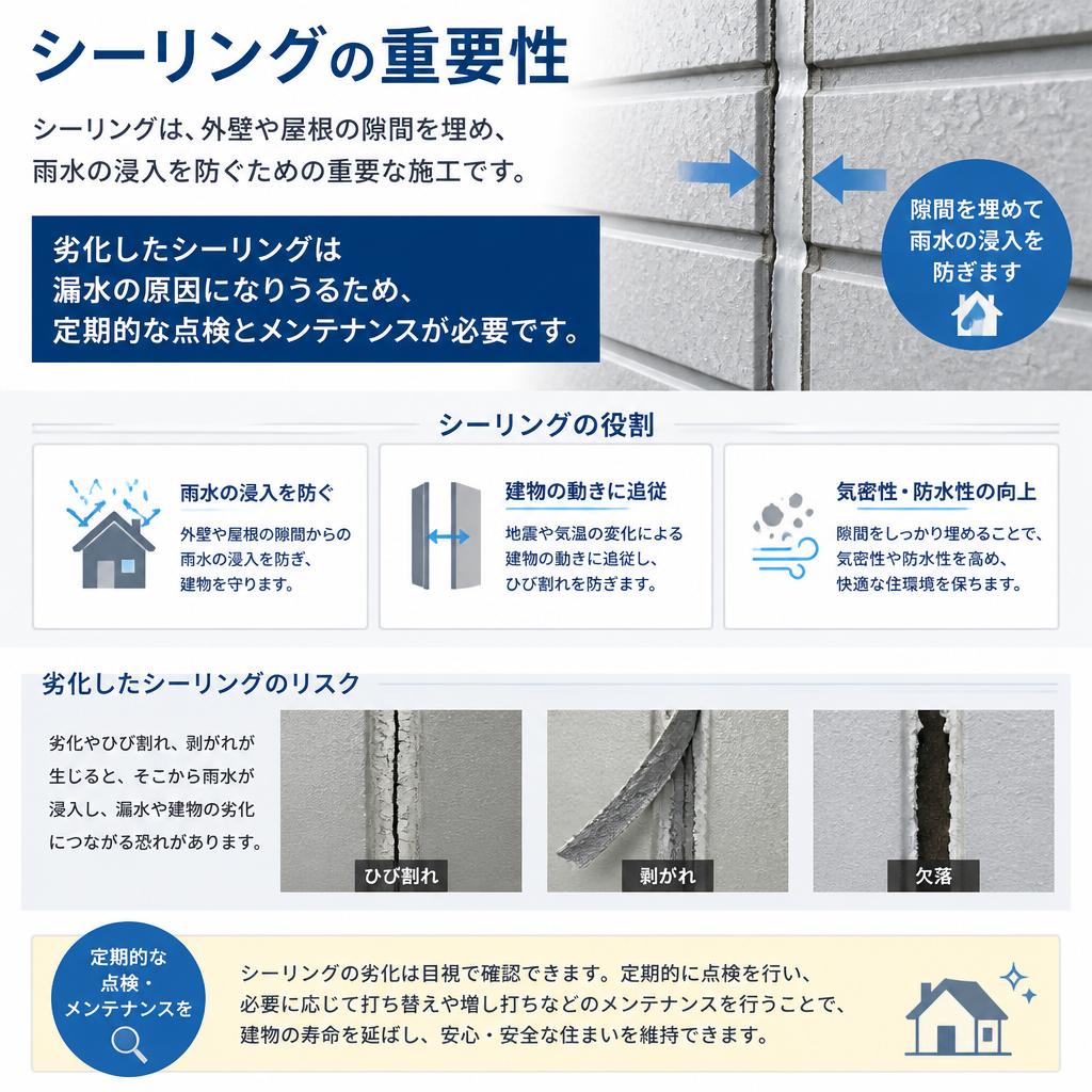 シーリングの重要性