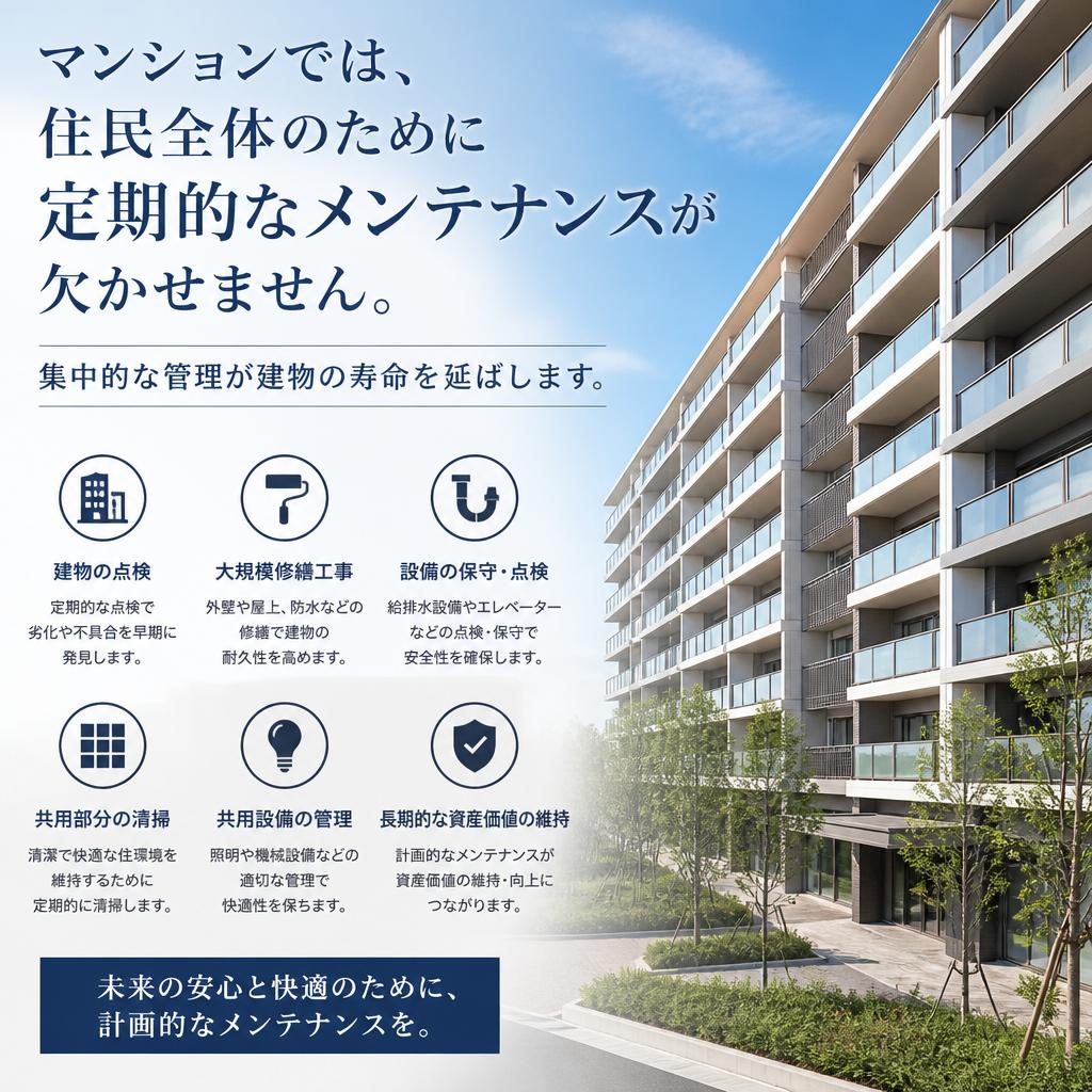 マンション管理とメンテナンス
