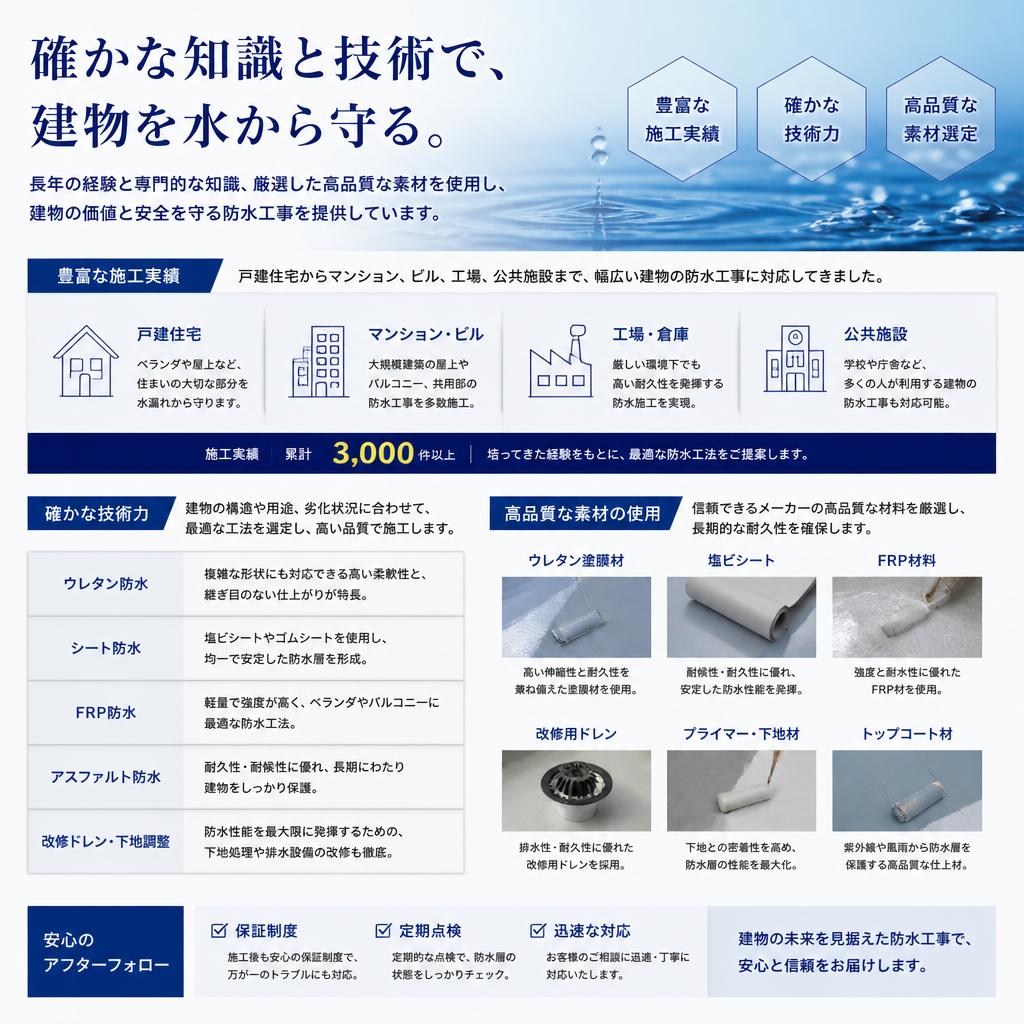 私たちの専門知識と技術