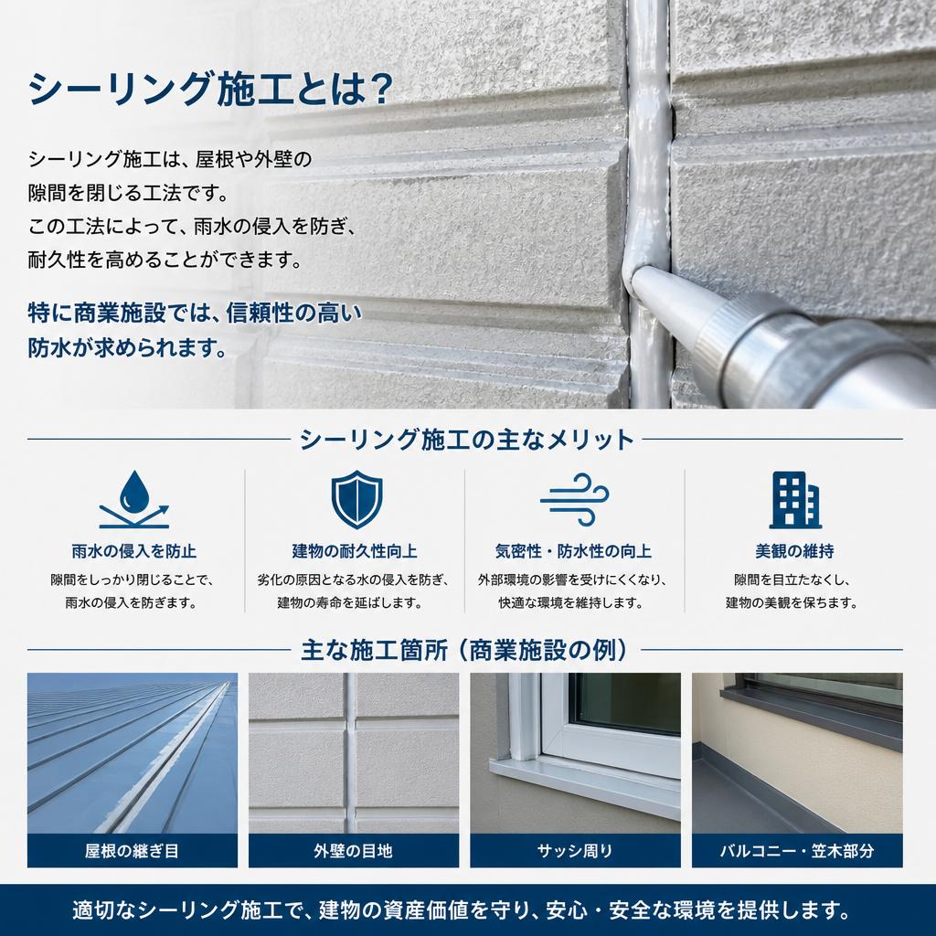シーリング施工とは？