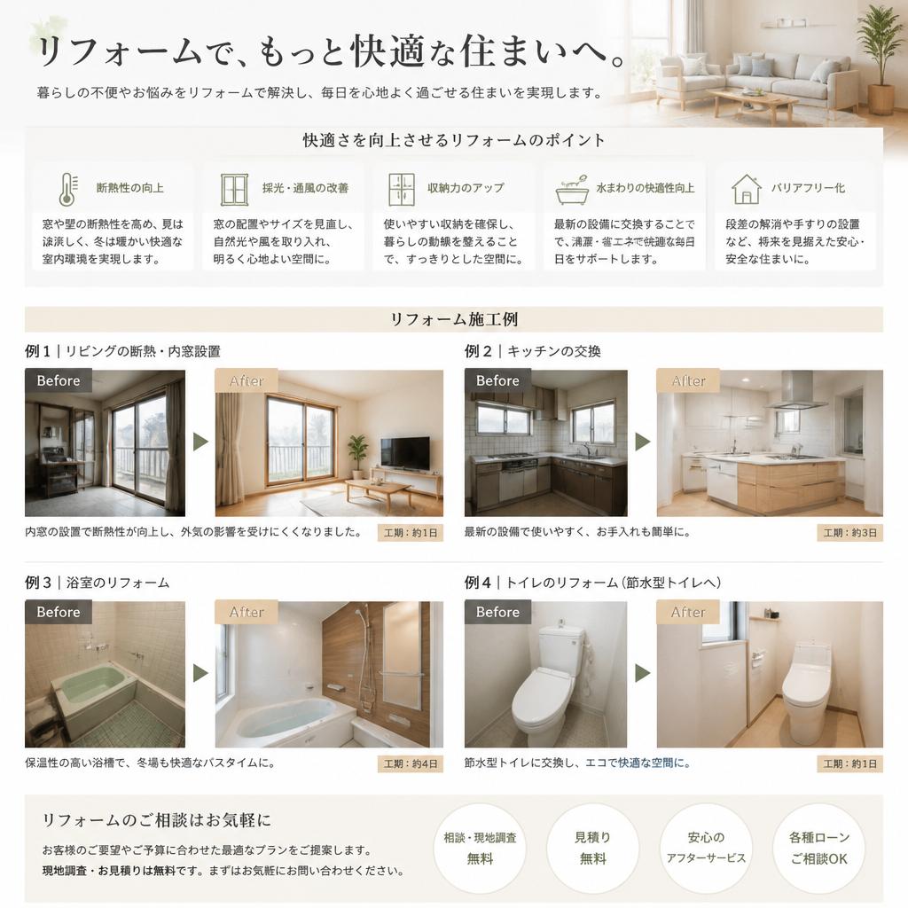 4. 快適な住まい作りのために