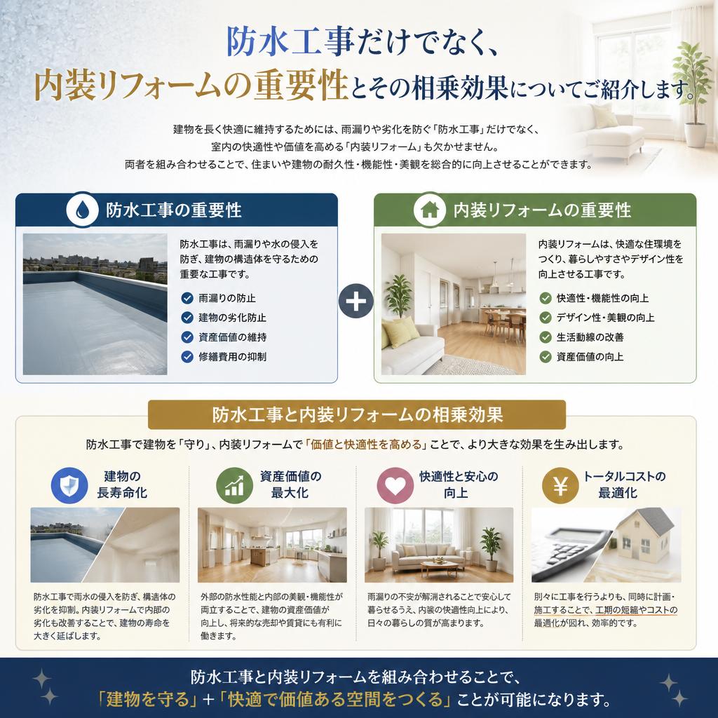 内装リフォームとの関連性