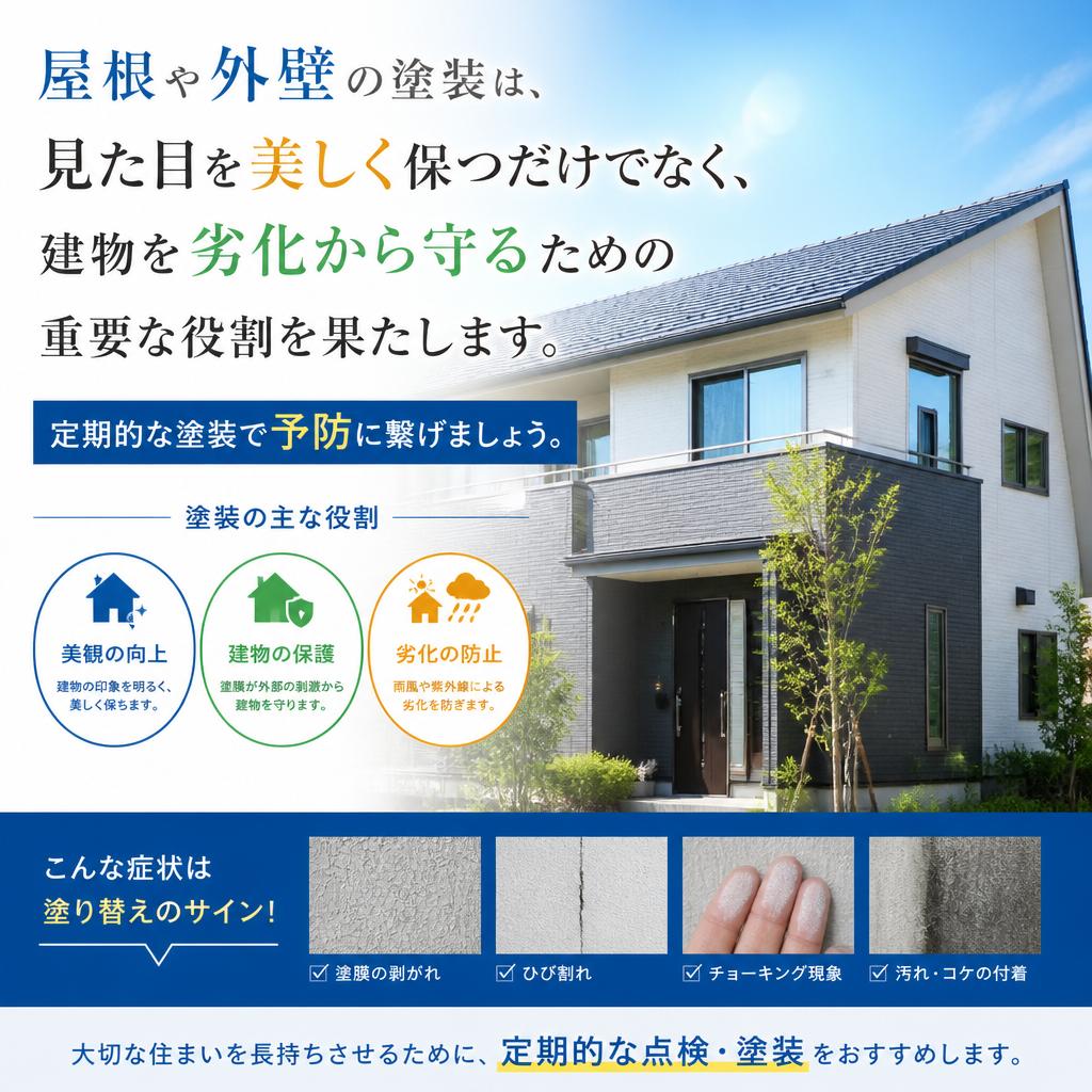 塗装が持つ重要な役割