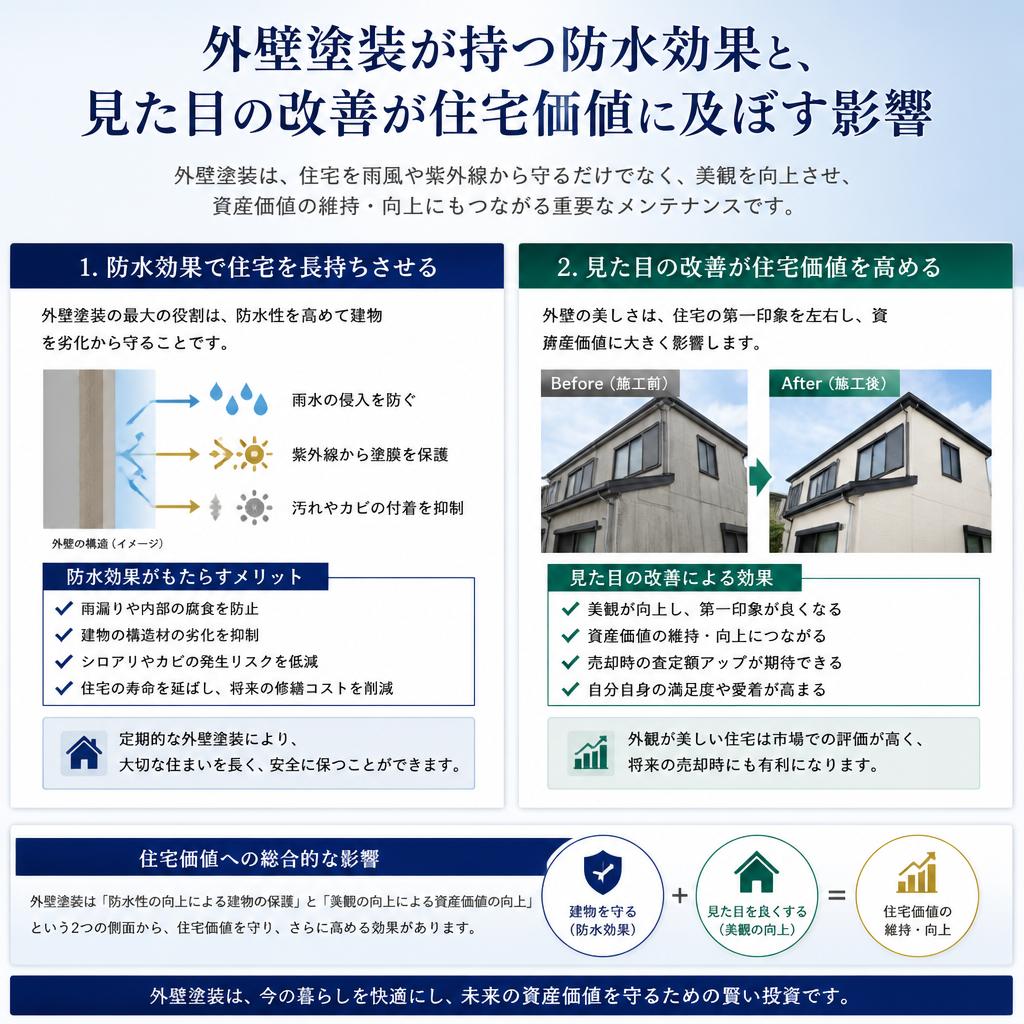 5. 外壁塗装の役割