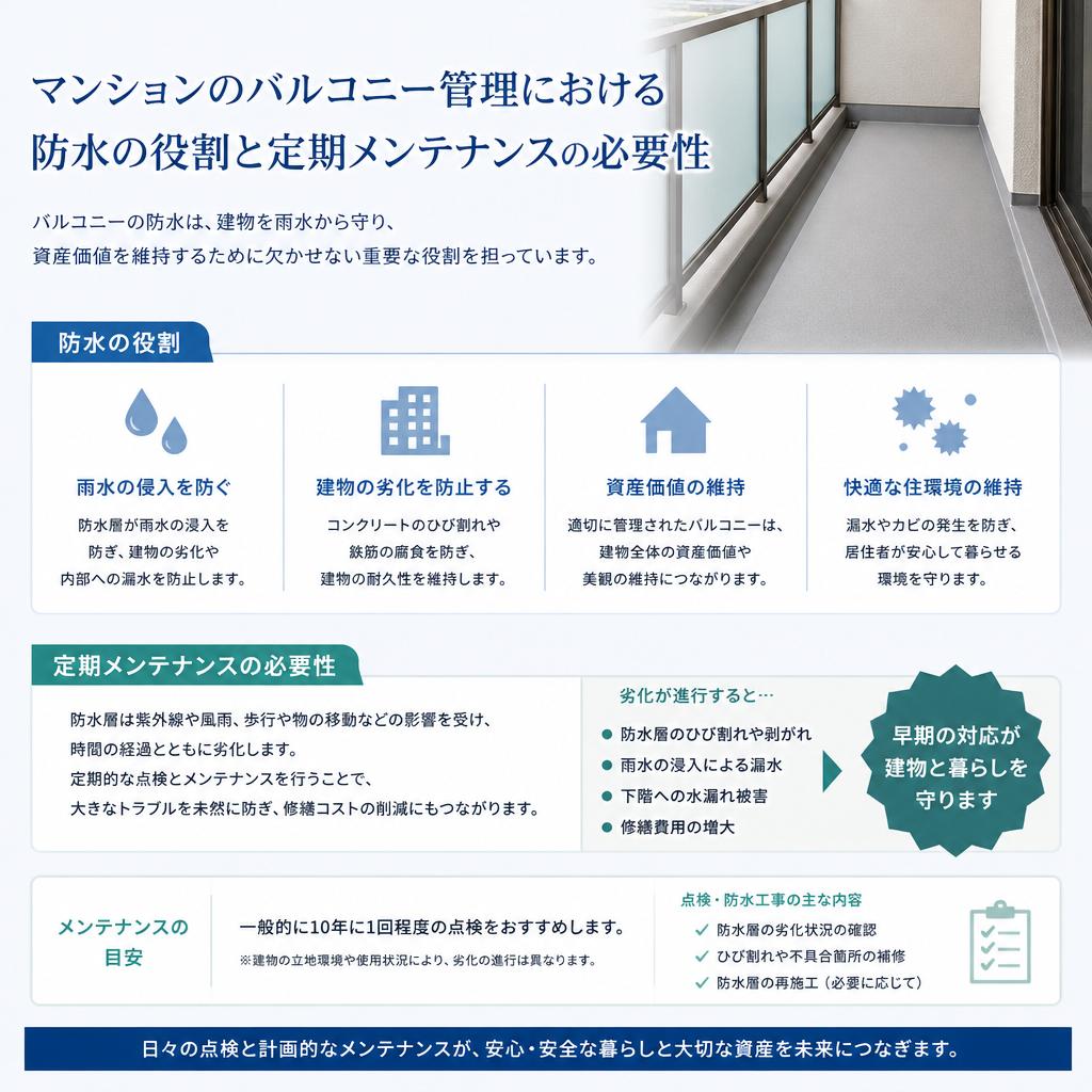 5. マンション管理における防水の重要性