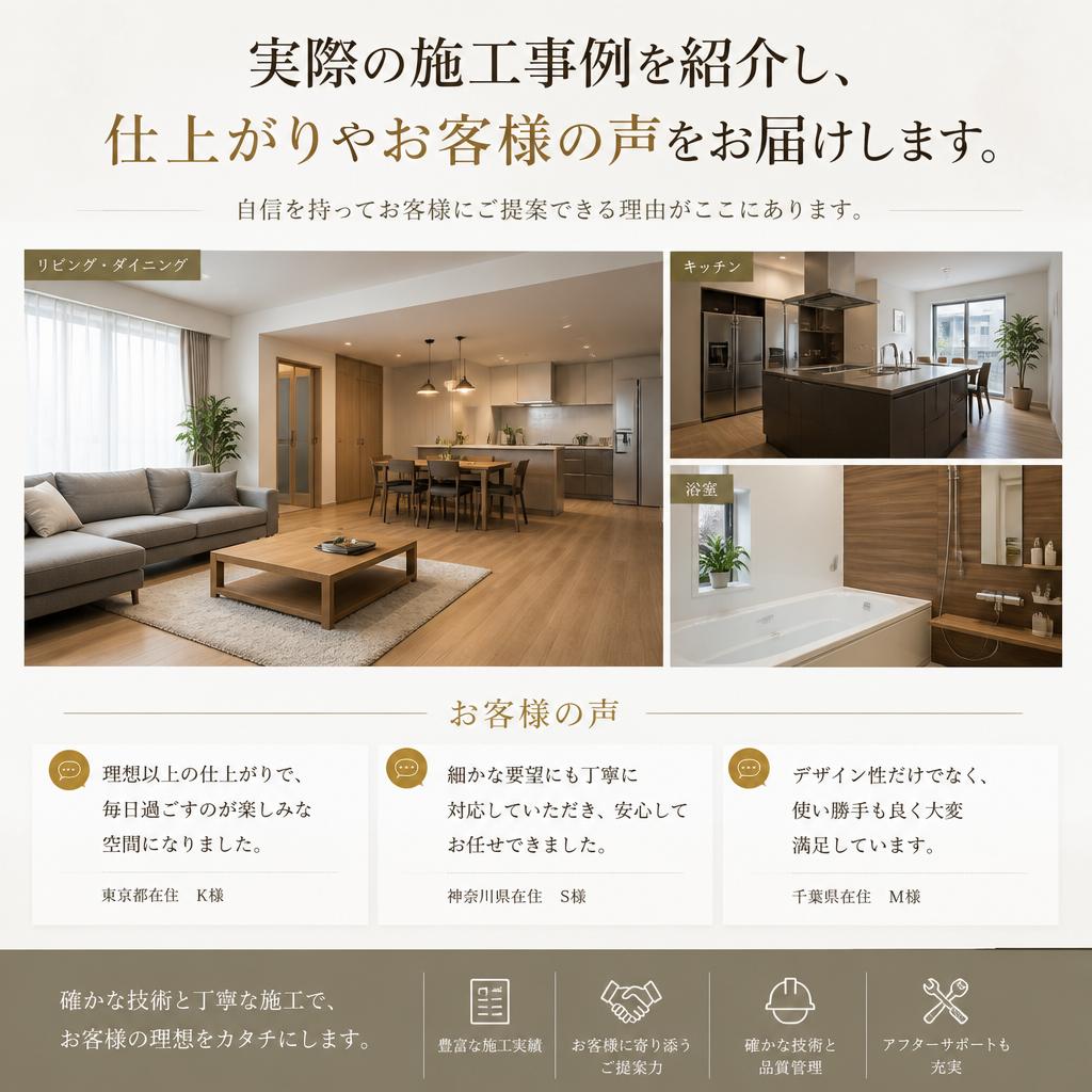 施工事例の紹介