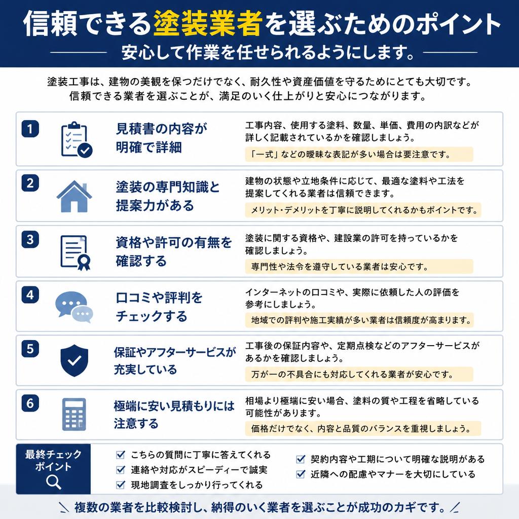5. 施工業者の選び方