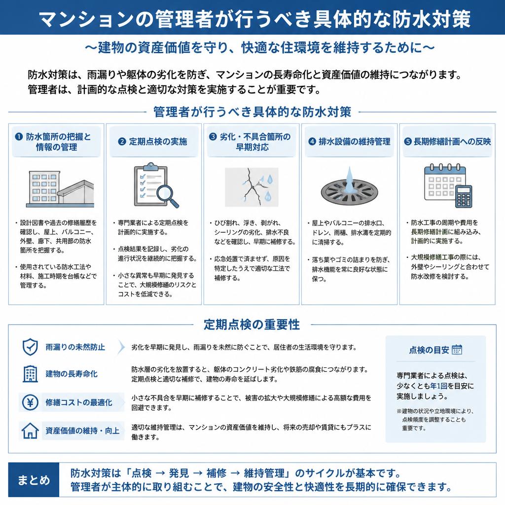 4. マンション管理における防水対策の実践