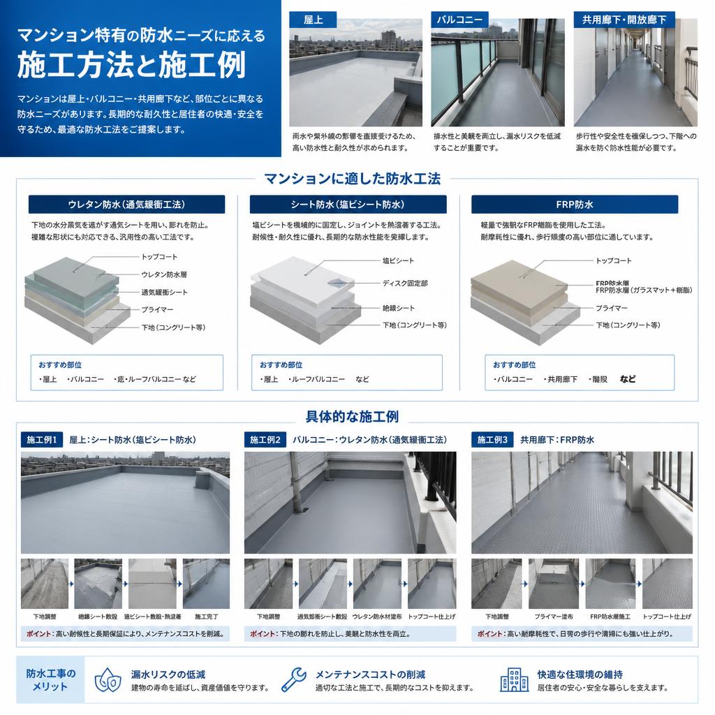 4. マンション防水の特性