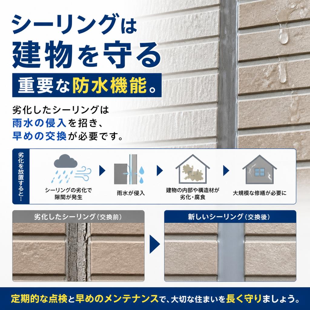 シーリングの重要性と役割