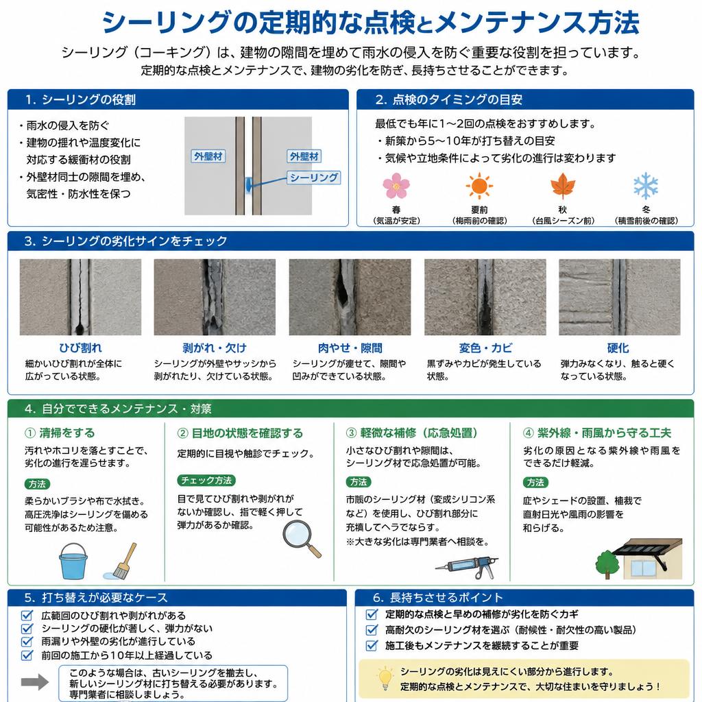 ここがポイント!正しいメンテナンス方法