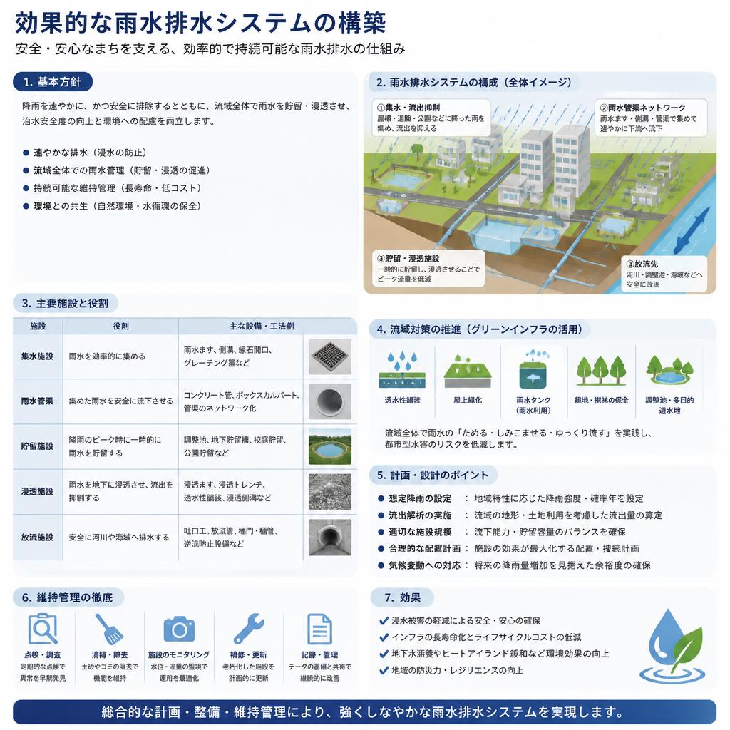 4. 適切な雨水排水システムの選び方