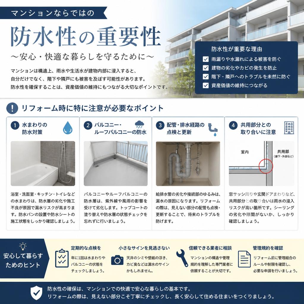 マンションリフォームの視点