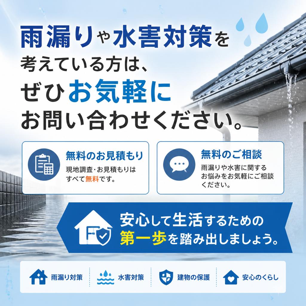 無料相談・お見積もりのご案内