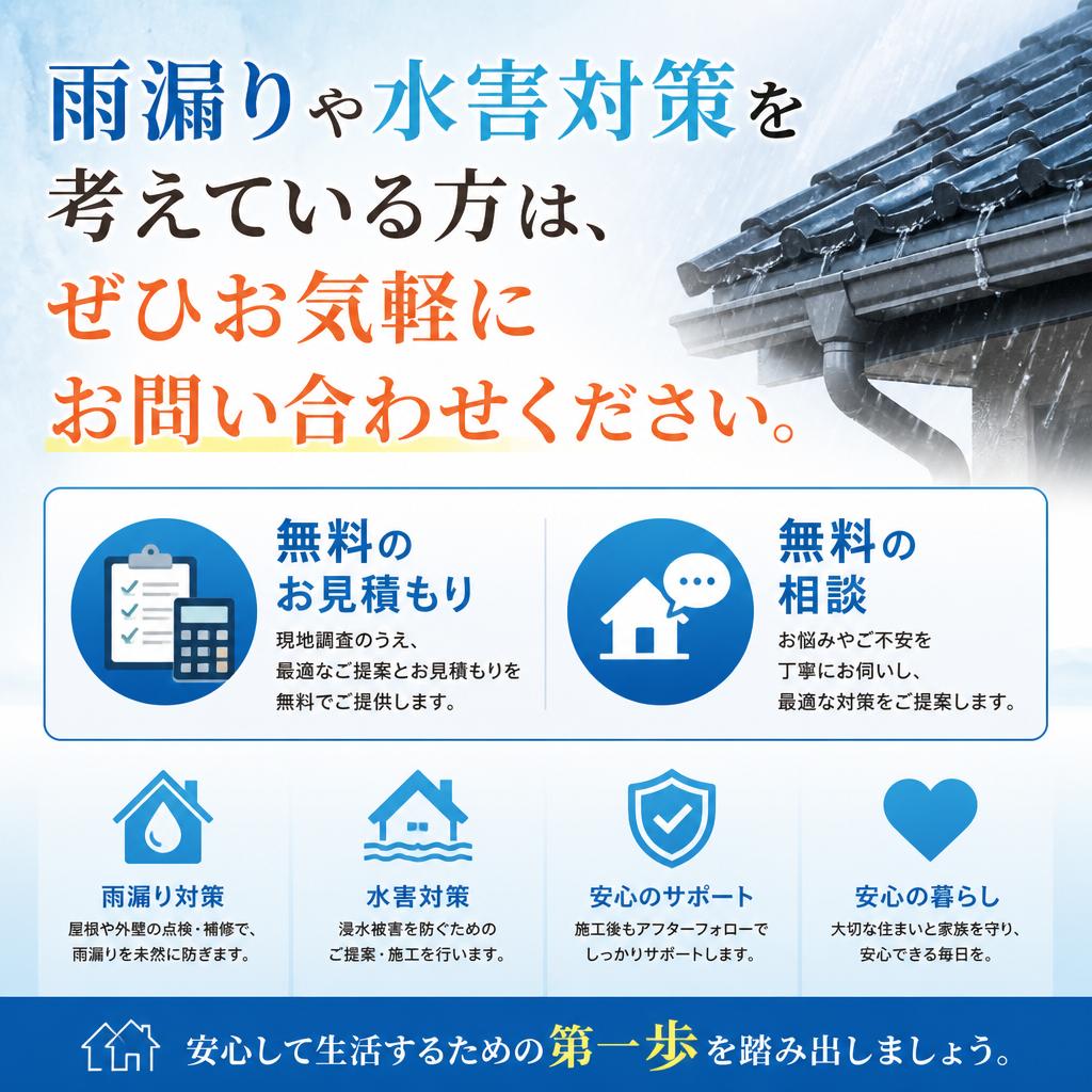 無料相談・お見積もりのご案内
