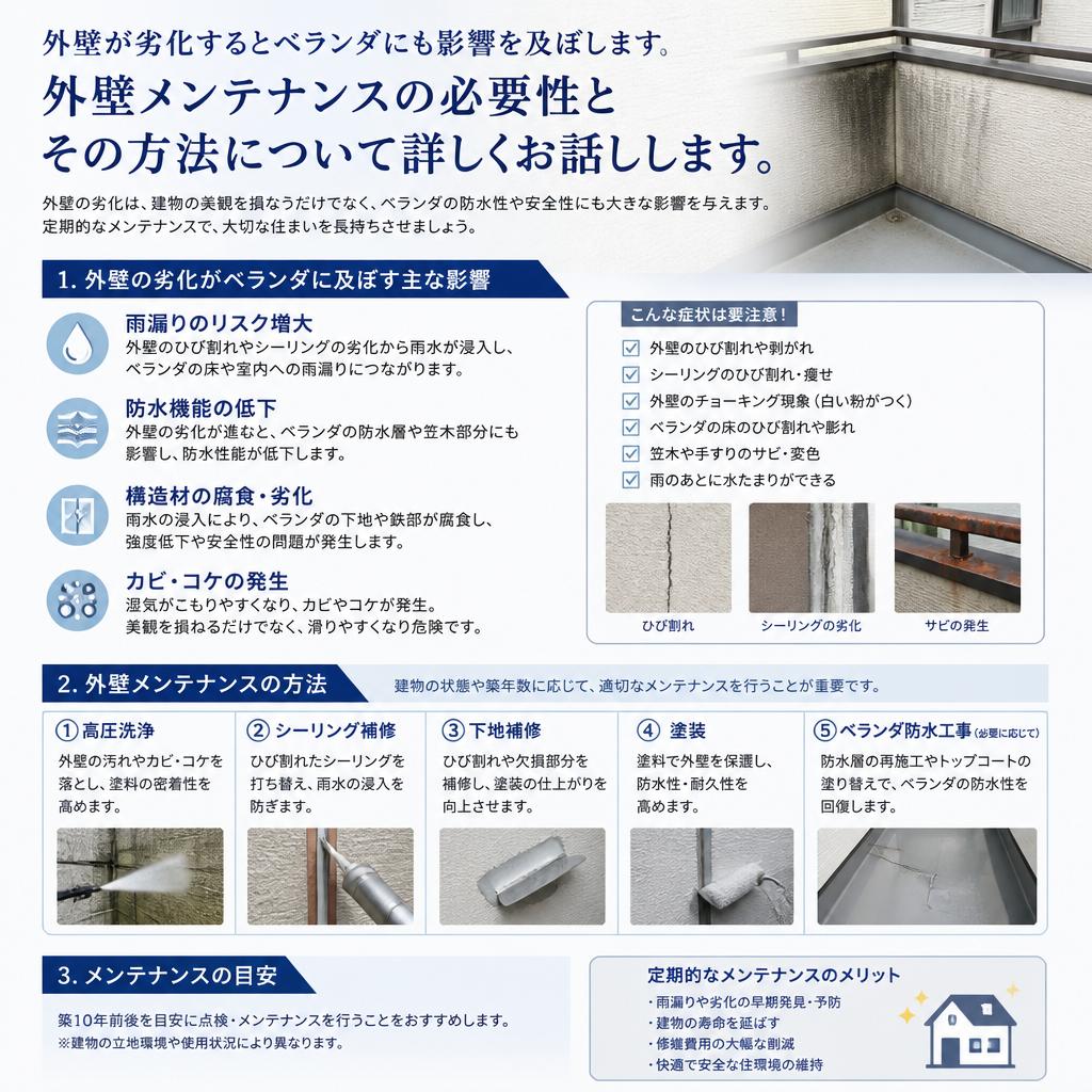 2. 外壁メンテナンスの重要性