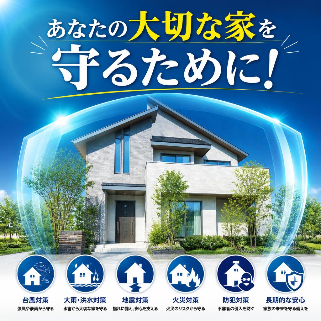 あなたの大切な家を守るために！