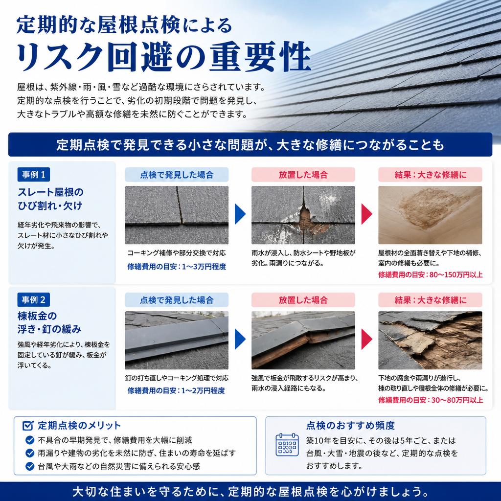 屋根点検の重要性