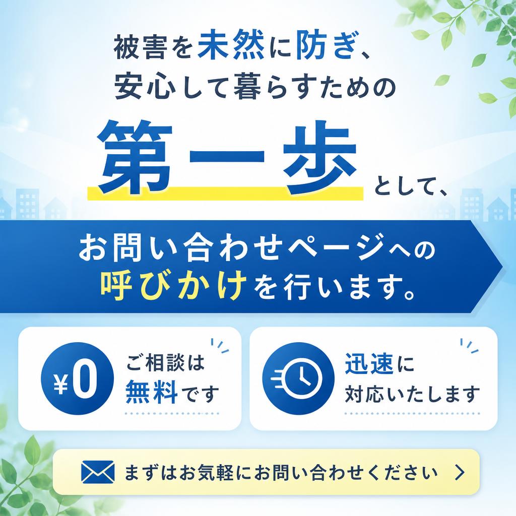 今すぐお問い合わせを！