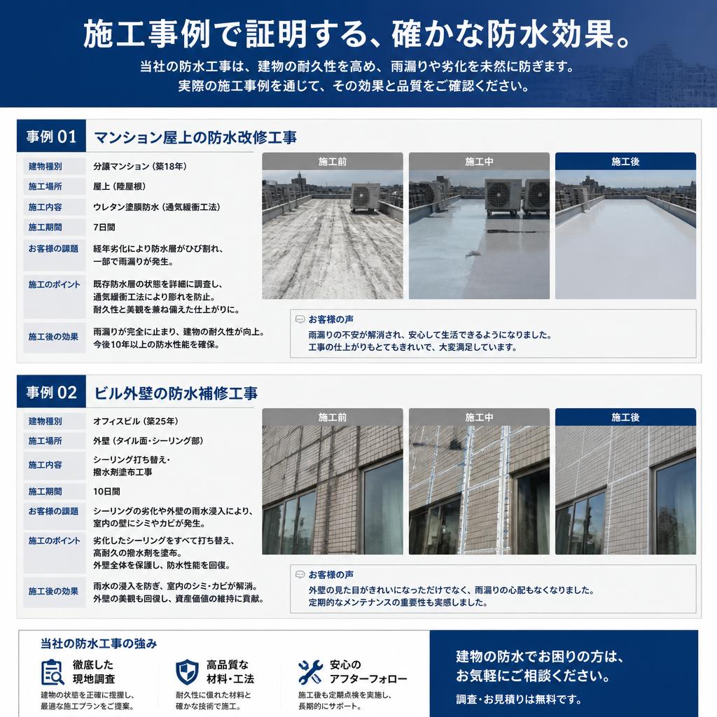 施工事例の紹介