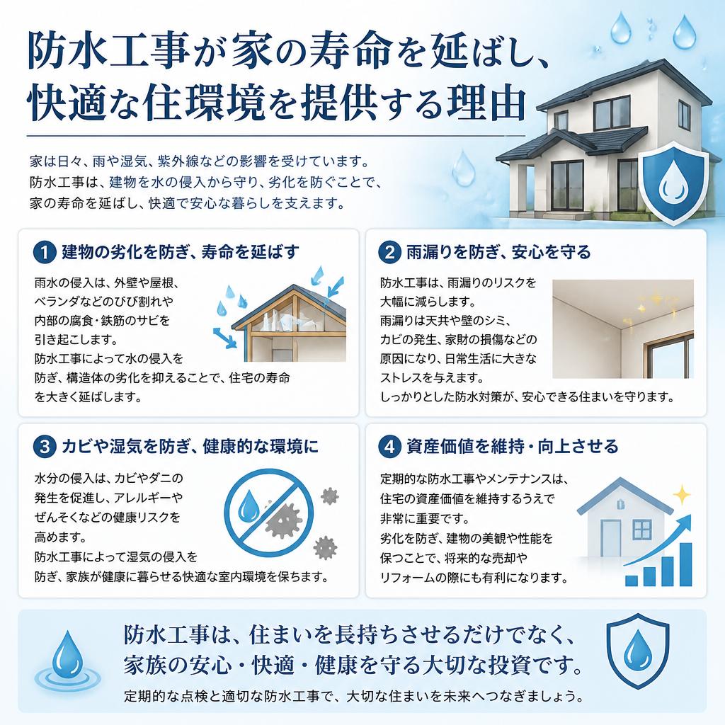 2. 防水工事の必要性とは？
