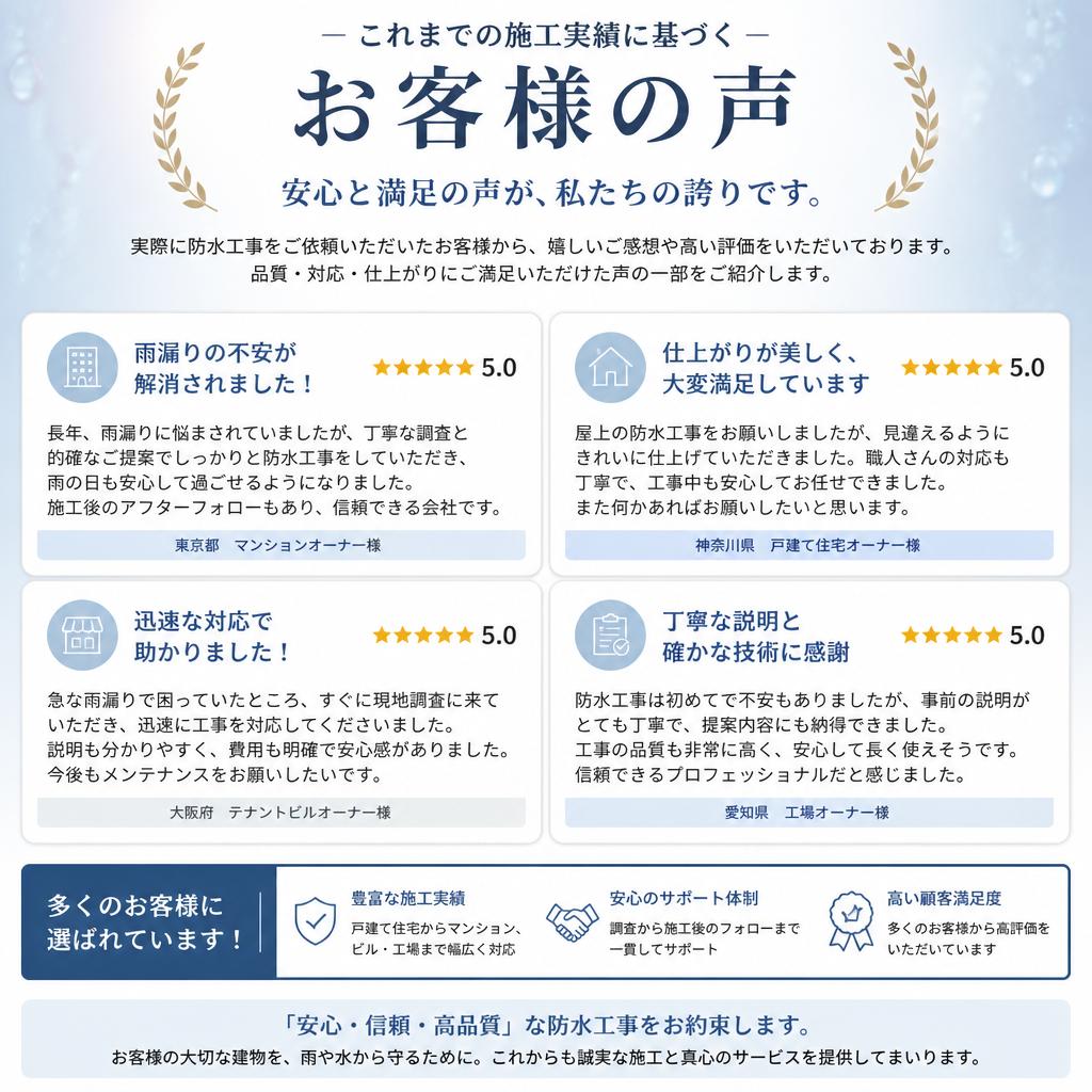 5. お客様の声
