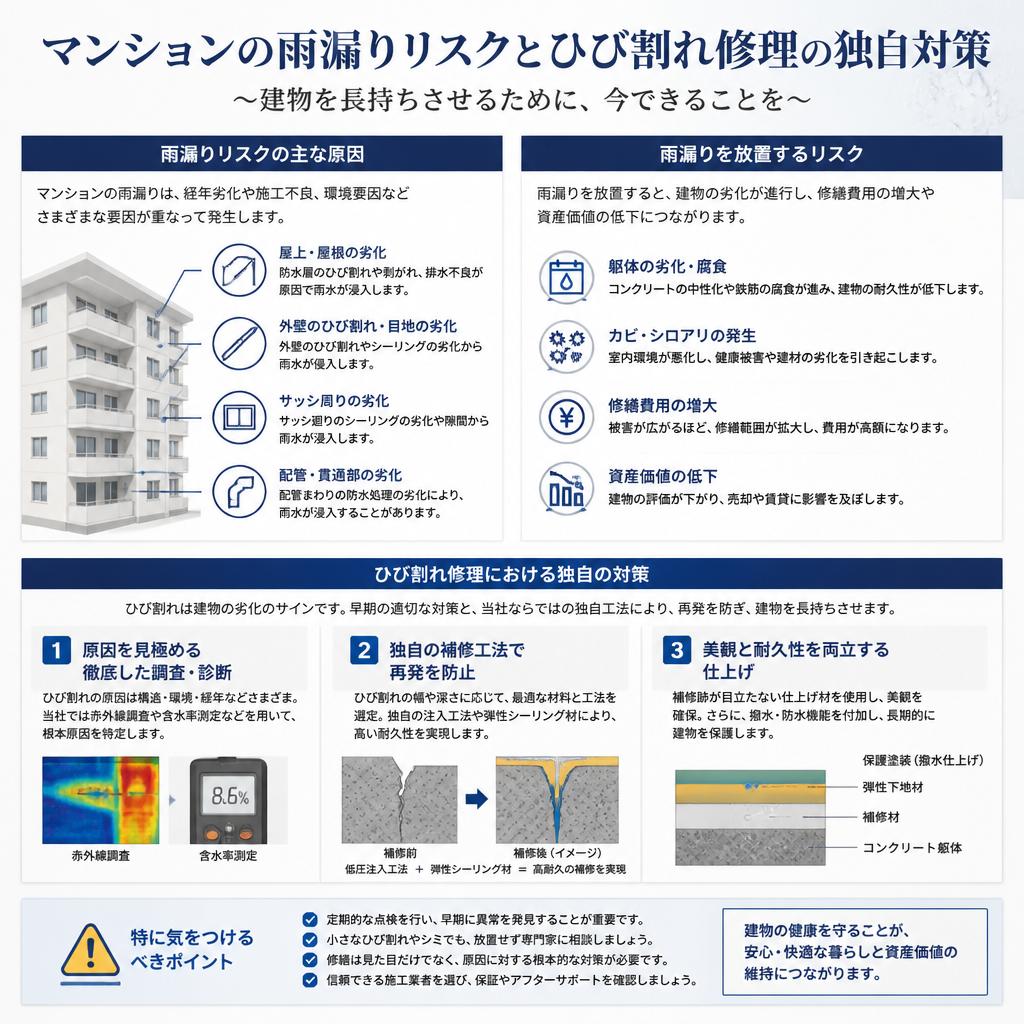 マンション特有の注意点