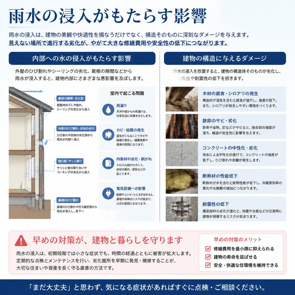 2. 雨水による影響とは？