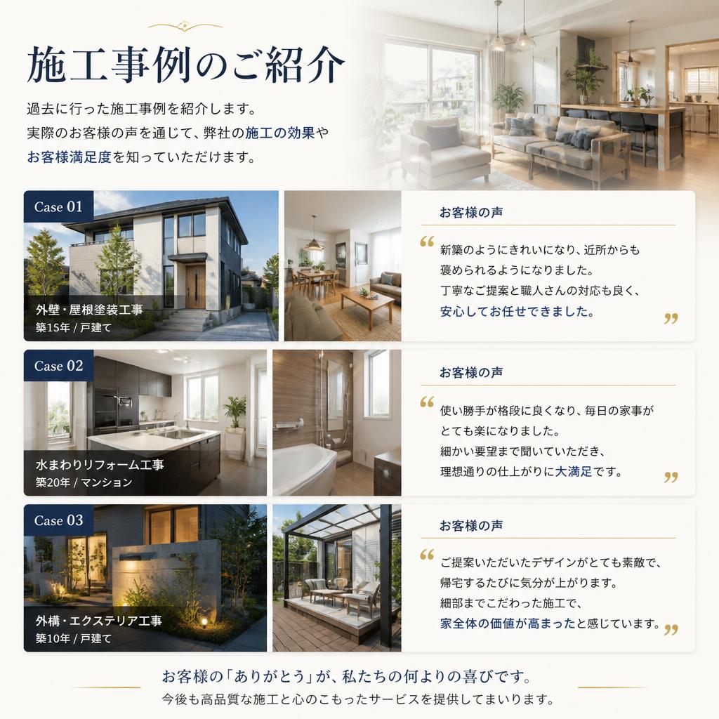 お客様の声:成功事例紹介