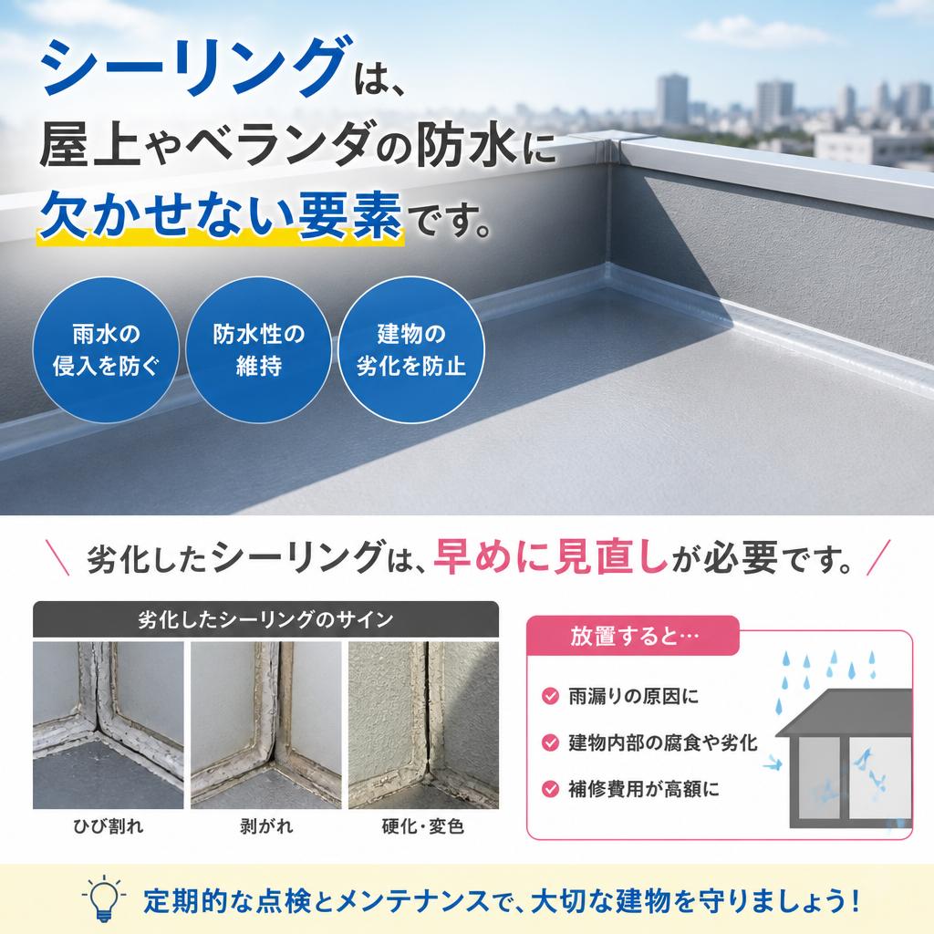 4. シーリングの役割と施工法