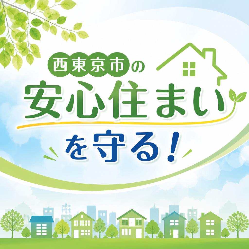 西東京市の安心住まいを守る！