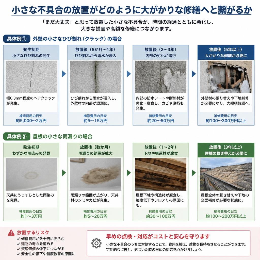 5. 小さな不具合から始まる大きな問題