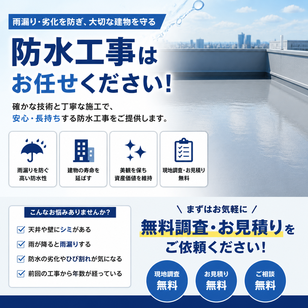 7. お問い合わせ・無料お見積もり